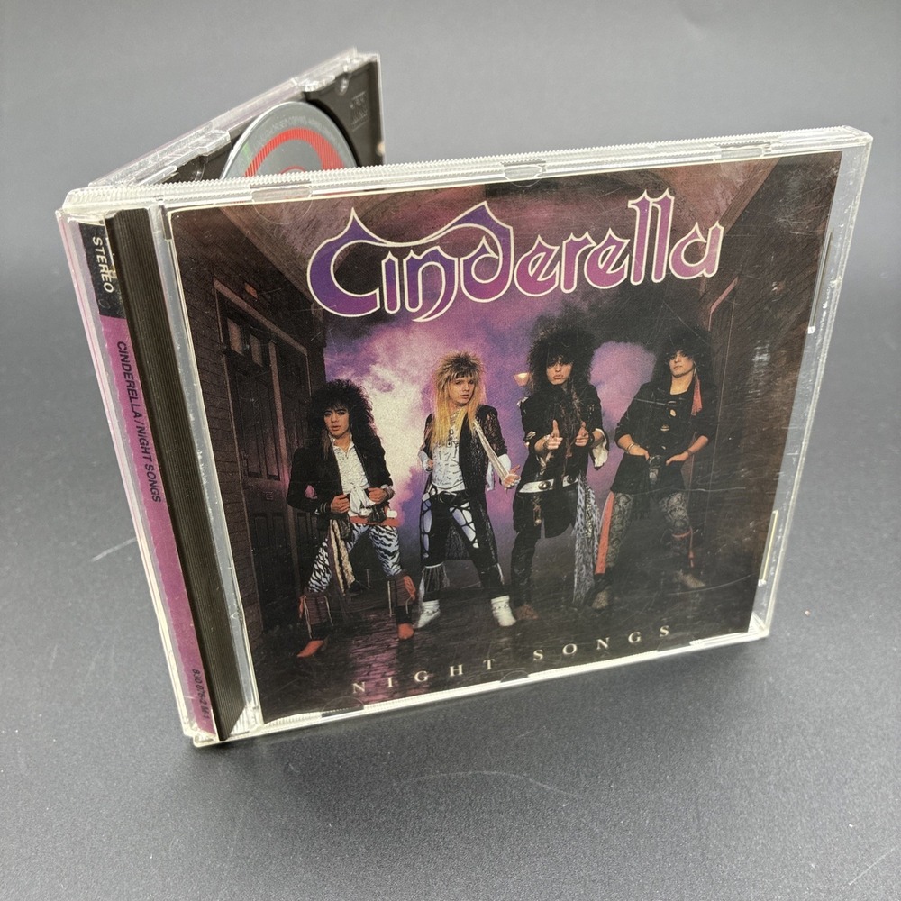 Cinderella Night Songs CD 1990 Mercury Records Glam Hair Metal Hard Rock